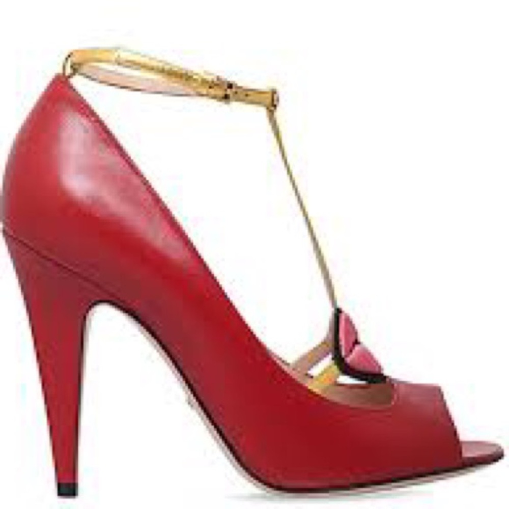 👠 Gucci Molina leather heels - Picture 6 of 11